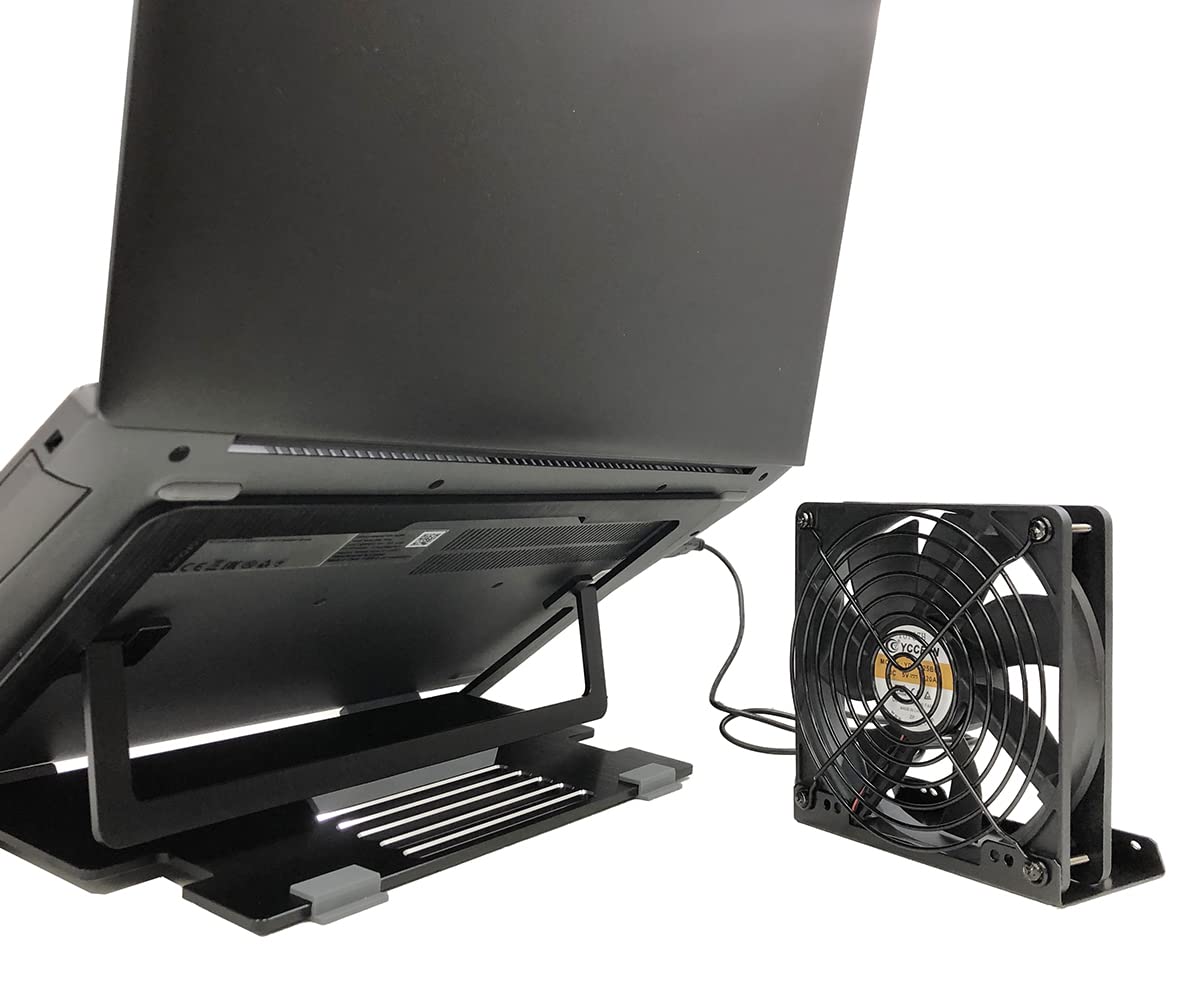 Amazon.co.jp: 長尾製作所 スタンド付USB冷却ファン-120mm 静音 卓上